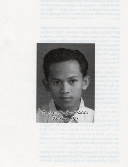 B.J. Habibie semasa muda